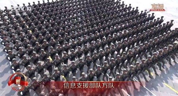 宏益配资 信息支援部队方队首次亮相天安门广场