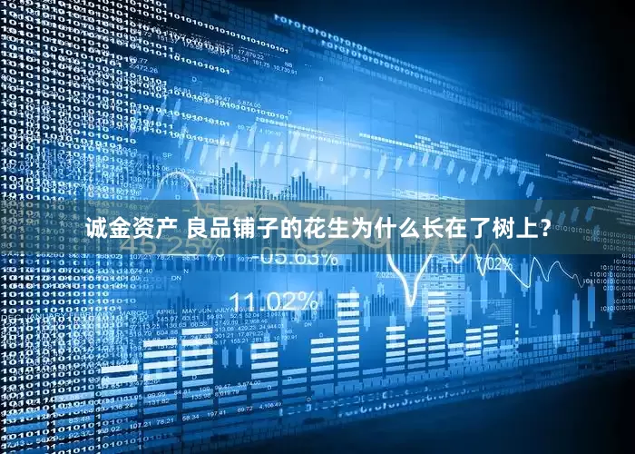 诚金资产 良品铺子的花生为什么长在了树上？